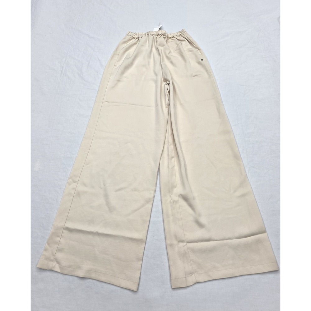 Fabletics Women's Tan Wide‎ Leg Comfy Lounge Sleep Pants Size Medium NWT